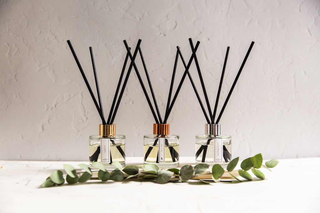 Eco-Friendly Alcohol Free Long Lasting Reed Diffusers