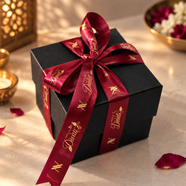 Candle Gift Box with Diwali Ribbon