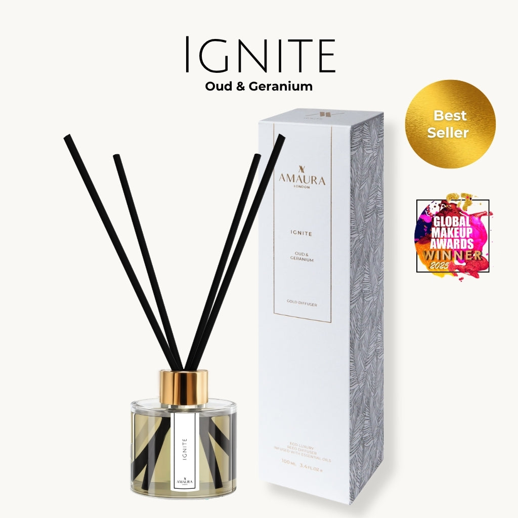 Living Room & Bathroom Duo | 2 Luxury Reed Diffusers ignite allure