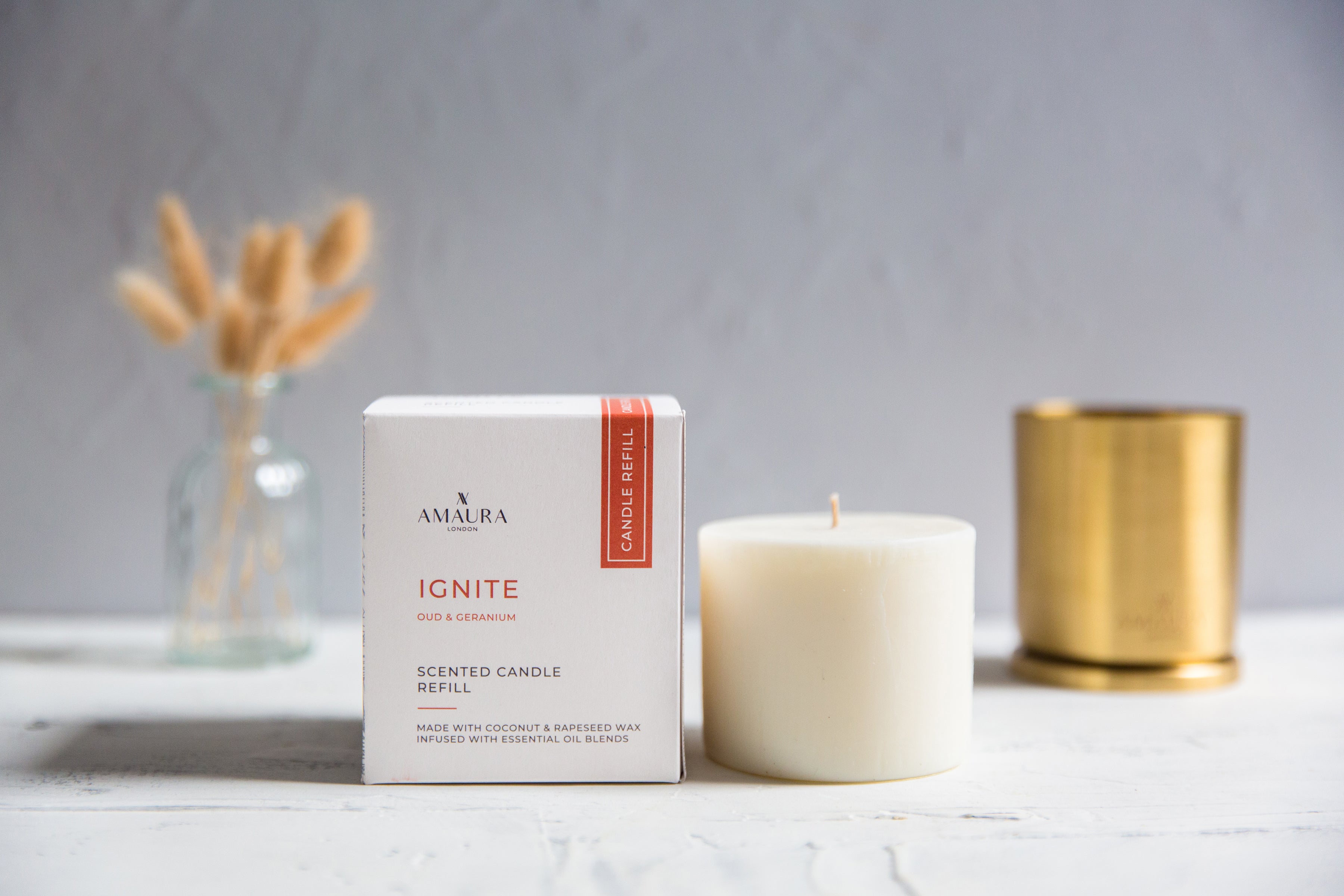 Amaura London Scented Candle Refills