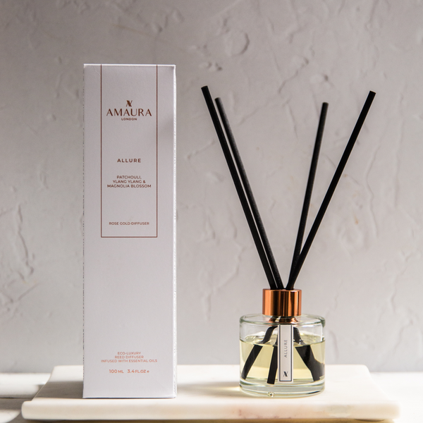 Allure - Luxury Reed Diffuser  | Patchouli, Ylang Ylang & Magnolia Blossom | 100ml