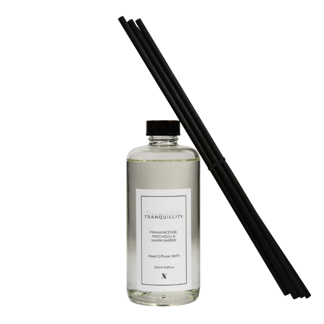 Tranquillity |  Frankincense, Patchouli & Warm Amber | Diffuser Refill | 200ml