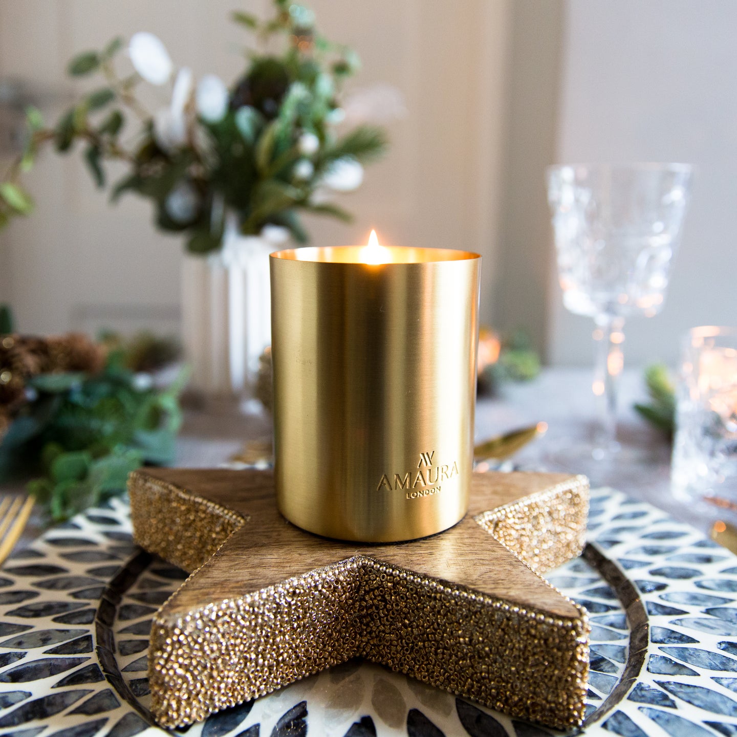 Joyful  | Spiced Orange & Cinnamon | Festive Christmas Eco Luxury Candle | LIMITED EDITION