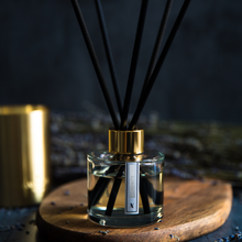 Load image into Gallery viewer, Calming | Sandalwood, Amber &amp; Lavender | Eco Luxury Reed Diffuser

